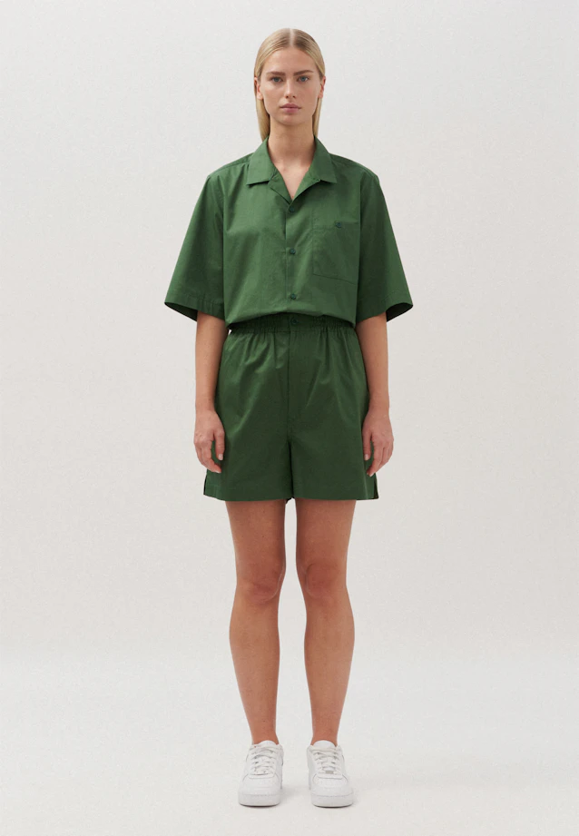 Regular Shorts Uni in Grün |  Seidensticker Onlineshop