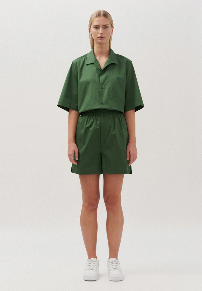 Regular Shorts Uni in Grün | Seidensticker Onlineshop
