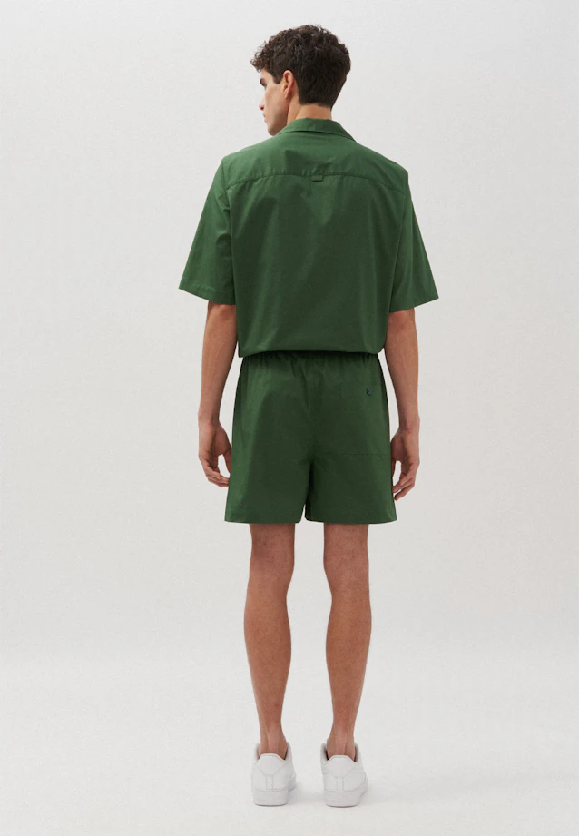 Regular Shorts Uni in Grün |  Seidensticker Onlineshop
