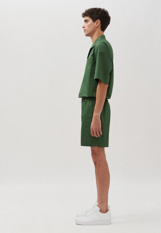 Regular Shorts Uni in Grün |  Seidensticker Onlineshop