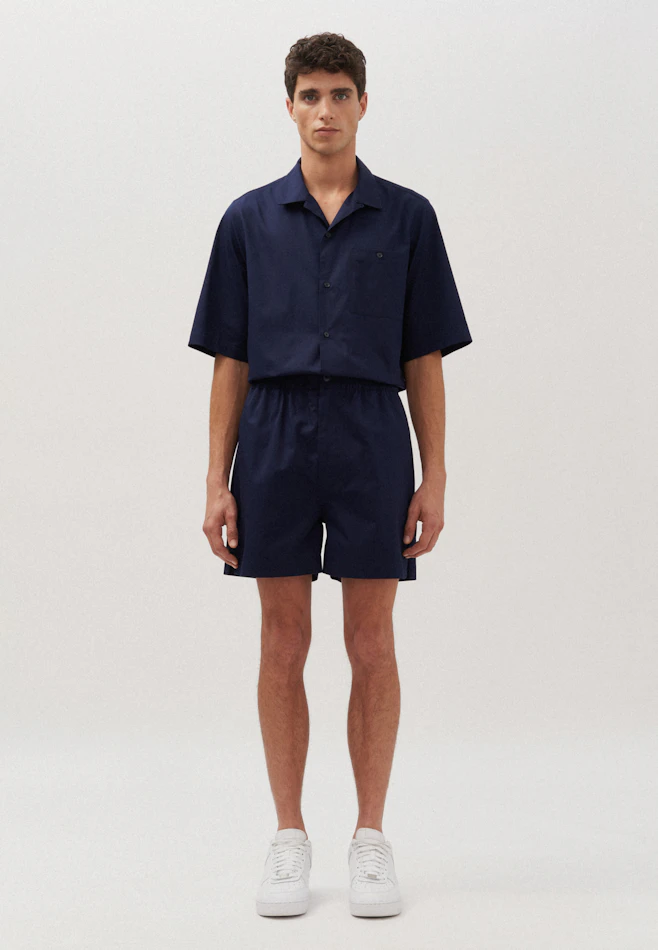 Regular Shorts Uni in Dunkelblau | Seidensticker Onlineshop