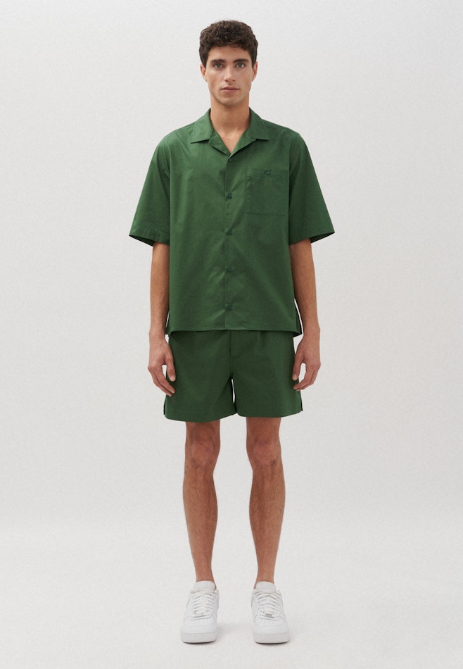 Regular Chemise resort Uni dans Vert | Boutique en ligne Seidensticker