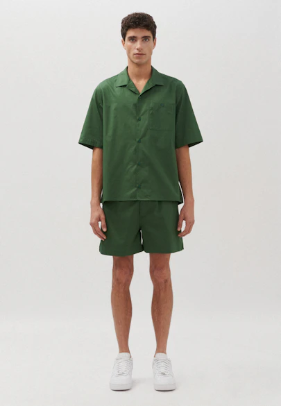 Regular Resort Hemd Uni in Grün |  Seidensticker Onlineshop