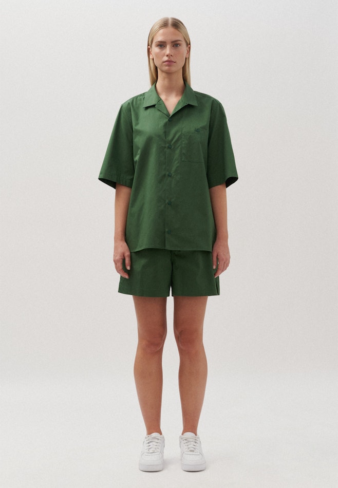 Regular Chemise resort Uni dans Vert | Boutique en ligne Seidensticker