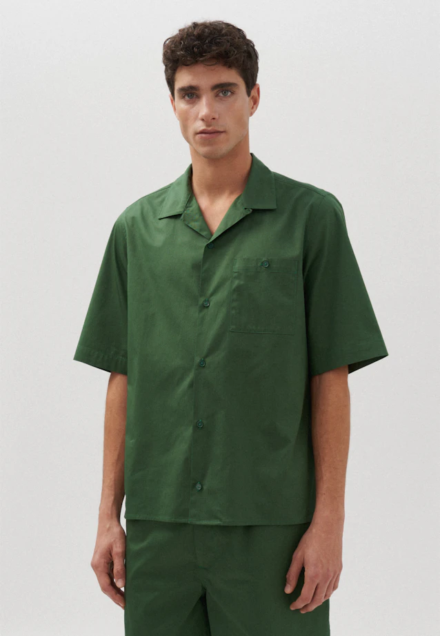 Regular Resort Hemd Uni in Grün |  Seidensticker Onlineshop