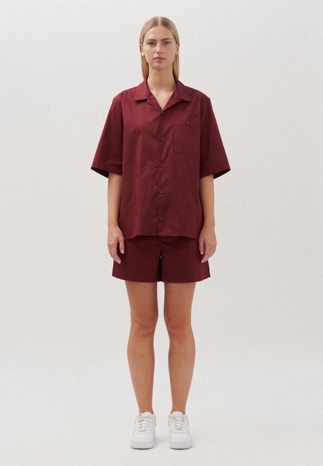 Regular Chemise resort Uni dans Rouge | Boutique en ligne Seidensticker