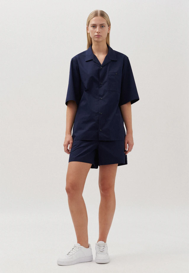Regular Resort Hemd Uni in Dunkelblau |  Seidensticker Onlineshop
