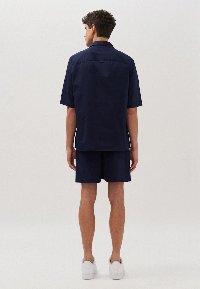 Regular Resort Hemd Uni in Dunkelblau |  Seidensticker Onlineshop
