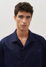 Regular Resort Hemd Uni in Dunkelblau |  Seidensticker Onlineshop