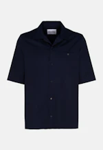 Regular Resort Hemd Uni in Dunkelblau |  Seidensticker Onlineshop