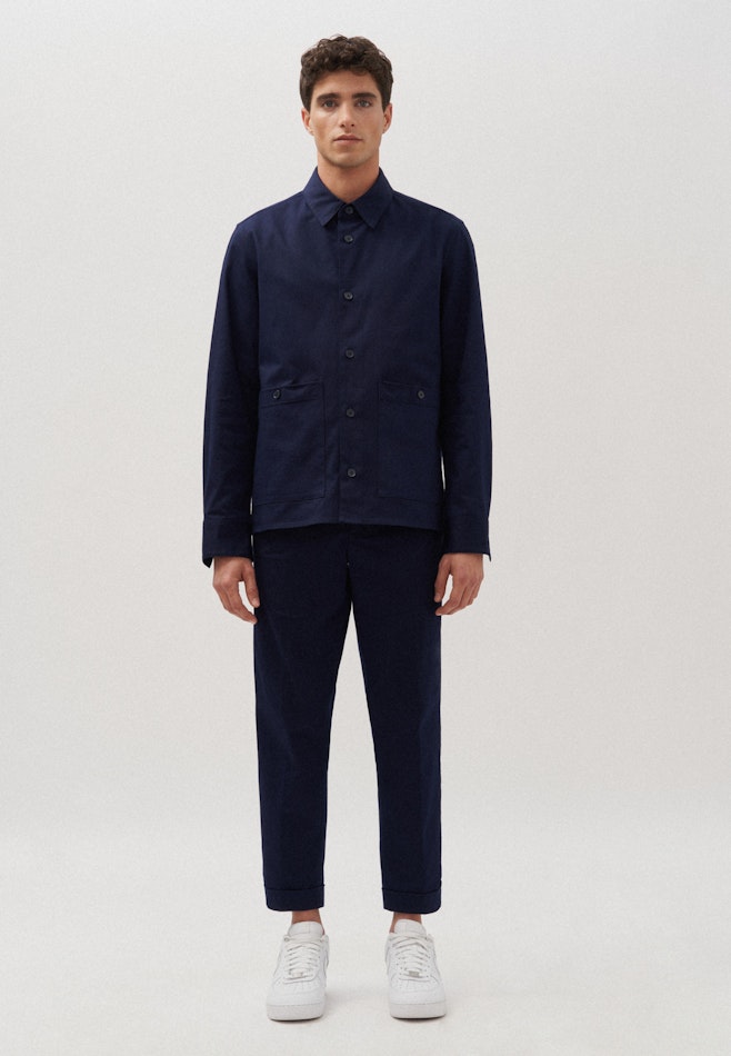 Overshirt Regular in Dark Blue | Seidensticker online shop