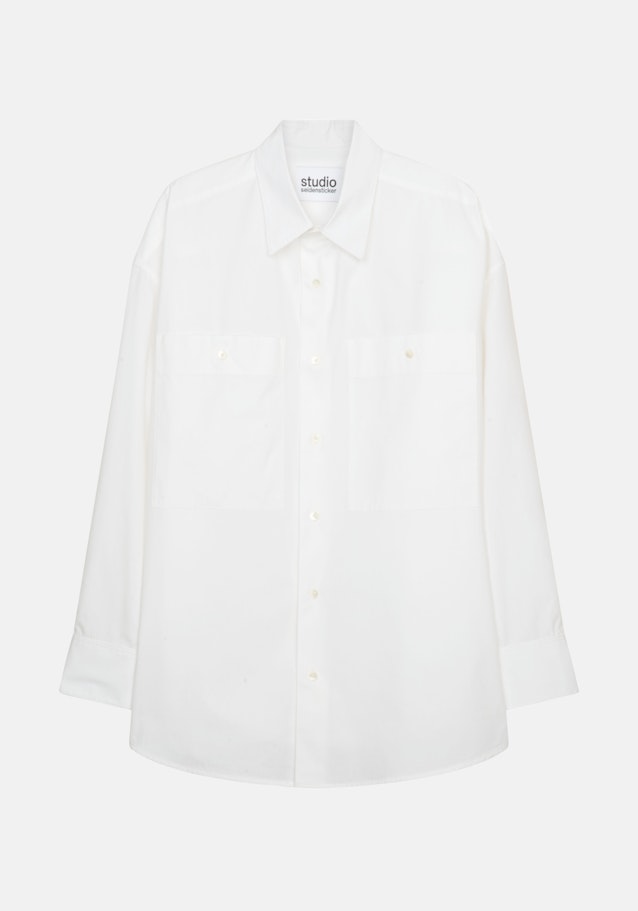 Shirt Oversized in White |  Seidensticker Onlineshop