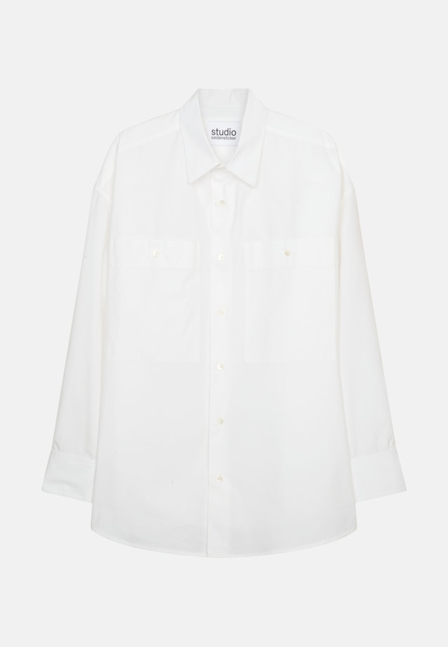 Shirt Oversized in White |  Seidensticker Onlineshop