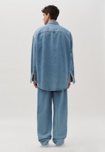 Chemise Oversized in Bleu Moyen |  Seidensticker Onlineshop