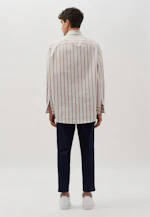 Oversized Hemd Streifen in Braun |  Seidensticker Onlineshop