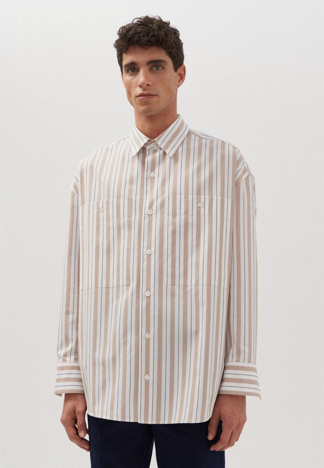 Shirt Oversized in Bruin |  Seidensticker Onlineshop