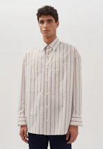 Oversized Hemd Streifen in Braun |  Seidensticker Onlineshop