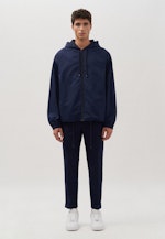 Oversized Anorak Druck in Dunkelblau |  Seidensticker Onlineshop