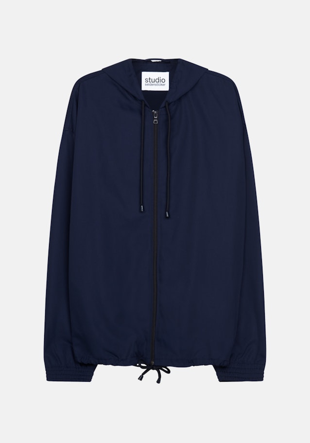 Hooded jacket Oversized in Dunkelblau |  Seidensticker Onlineshop