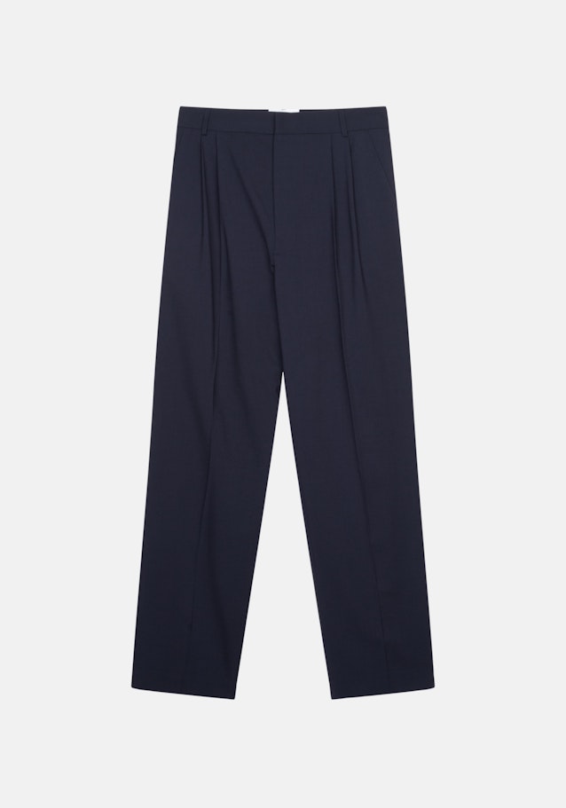 Pantalon à pinces Oversized in Bleu Foncé |  Seidensticker Onlineshop