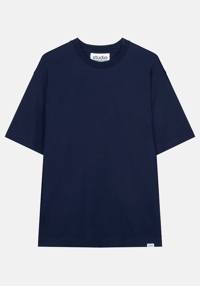 T-Shirt Oversized Manche Courte in Bleu Foncé |  Seidensticker Onlineshop
