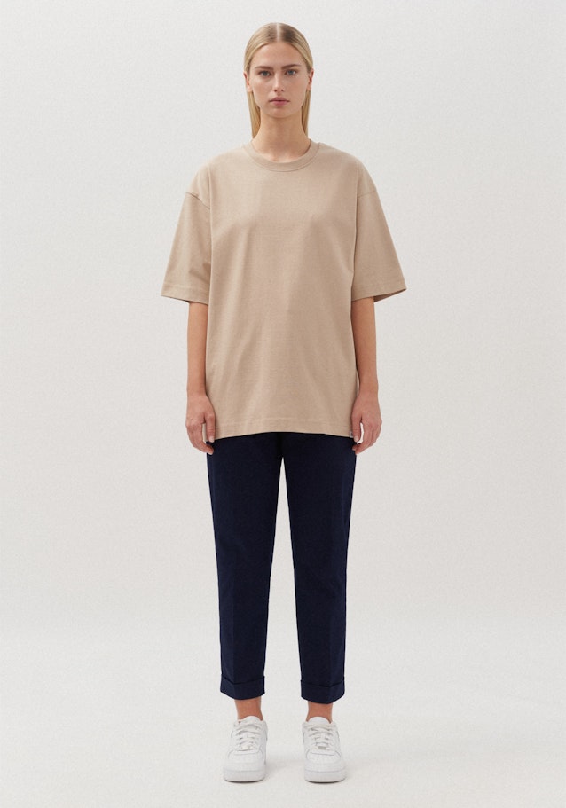 Rundhals T-Shirt Oversized in Braun | Seidensticker Onlineshop