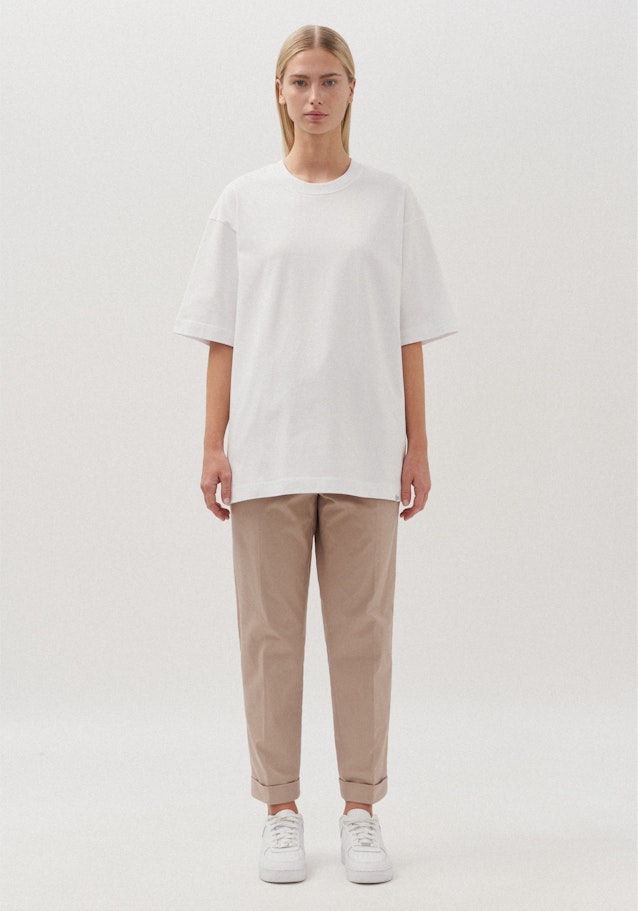 T-Shirt Oversized Manche Courte in Blanc | Seidensticker Onlineshop