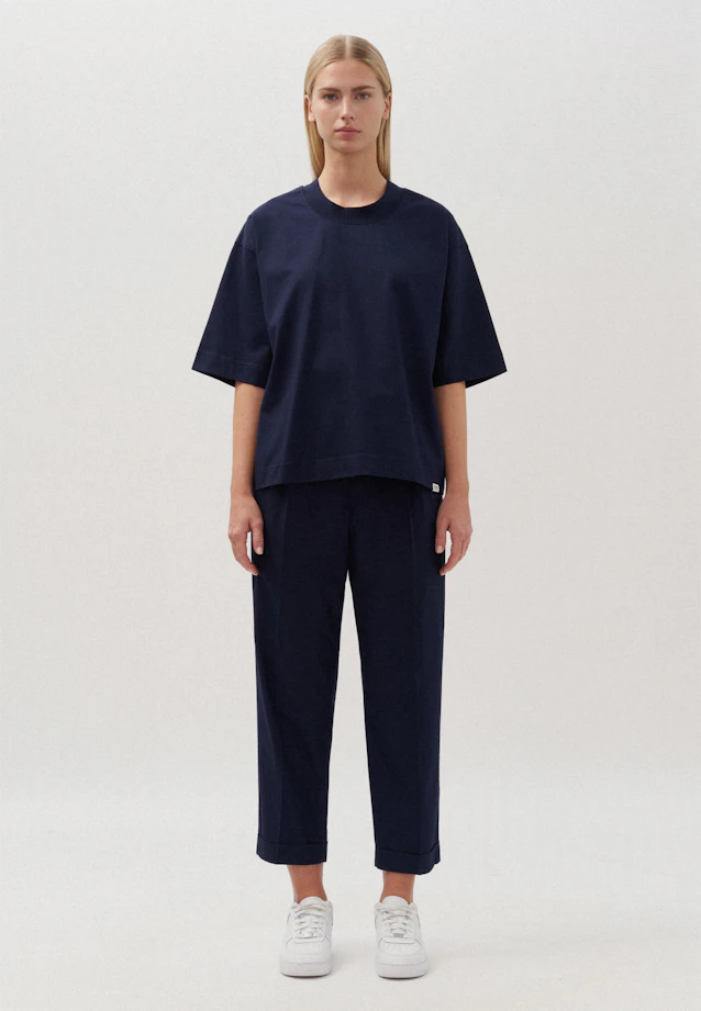 T-shirt Uni in Bleu Foncé |  Seidensticker Onlineshop