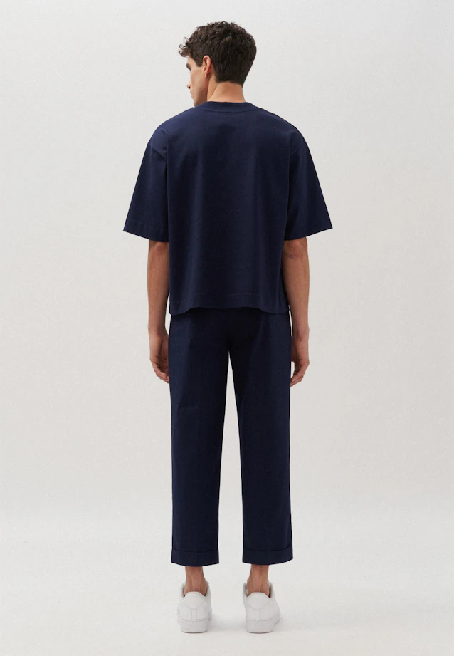 T-shirt Uni in Bleu Foncé |  Seidensticker Onlineshop