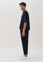 T-shirt Uni in Bleu Foncé |  Seidensticker Onlineshop