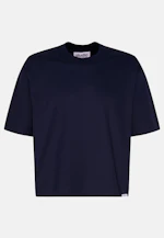 T-shirt Uni in Bleu Foncé |  Seidensticker Onlineshop