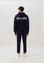 Hoodie Oversized in Bleu Foncé |  Seidensticker Onlineshop