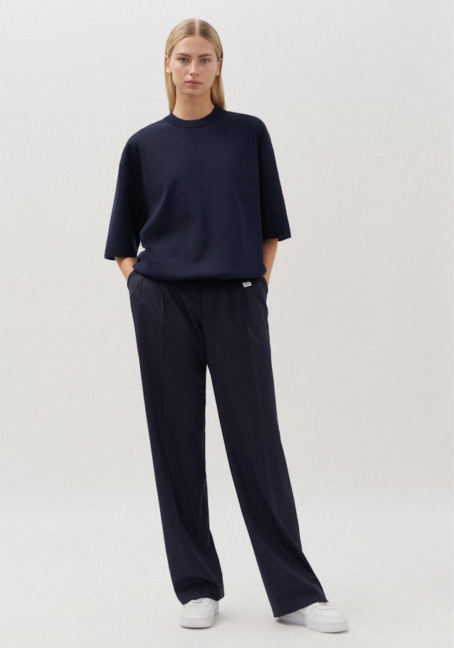Pullover Oversized in Bleu Foncé | Seidensticker Onlineshop