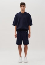Oversized Polo Uni in Dunkelblau |  Seidensticker Onlineshop
