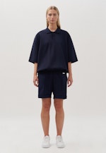 Oversized Polo Uni in Dunkelblau |  Seidensticker Onlineshop