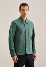 Veste Regular Manche Longue À Revers in Vert |  Seidensticker Onlineshop