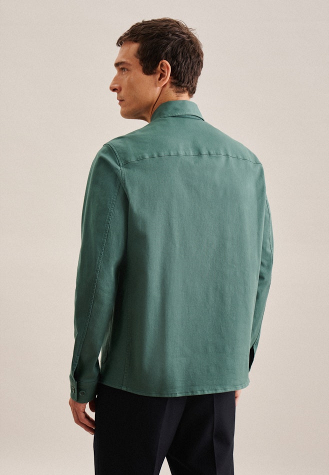 Collar Jacket in Green | Seidensticker online shop