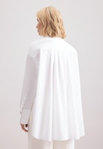 Chemisier chemise Uni in Blanc |  Seidensticker Onlineshop