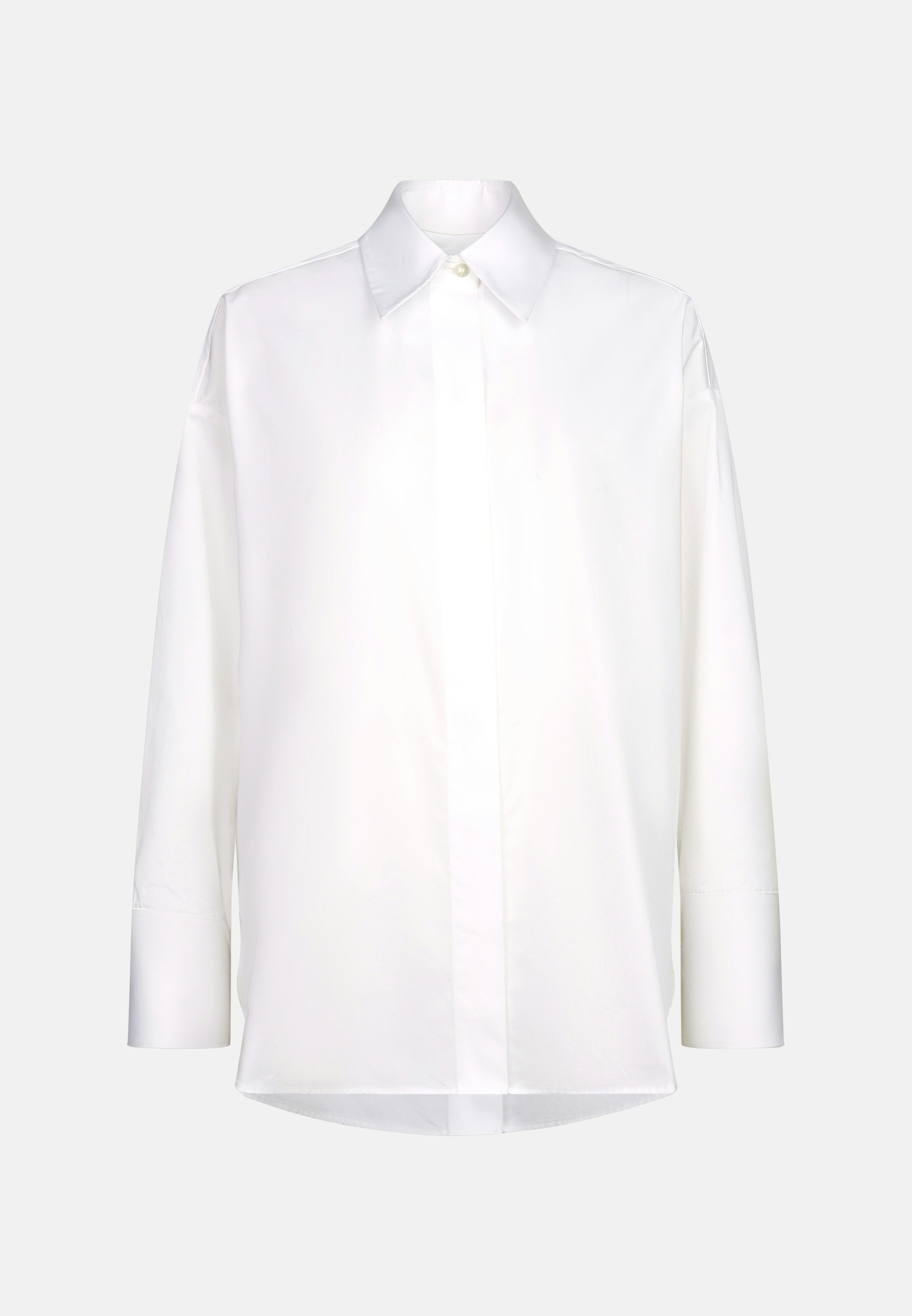 Collar Shirt Blouse white | Seidensticker