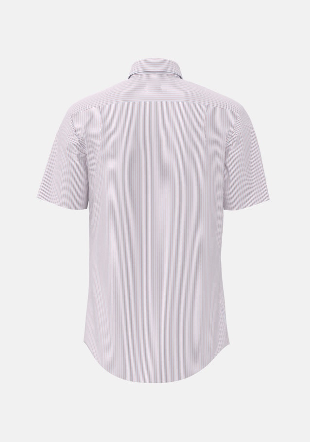 Bügelfreies Popeline Kurzarm Business Hemd in Regular mit Kentkragen in Rot | Seidensticker Onlineshop