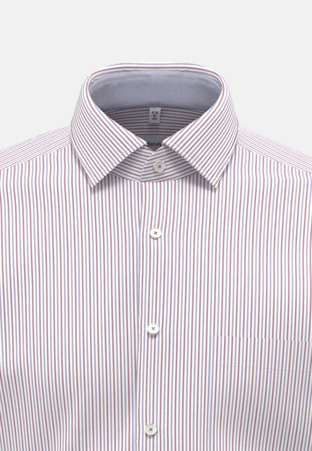 Regular Business shirt Stripe in Red |  Seidensticker Onlineshop