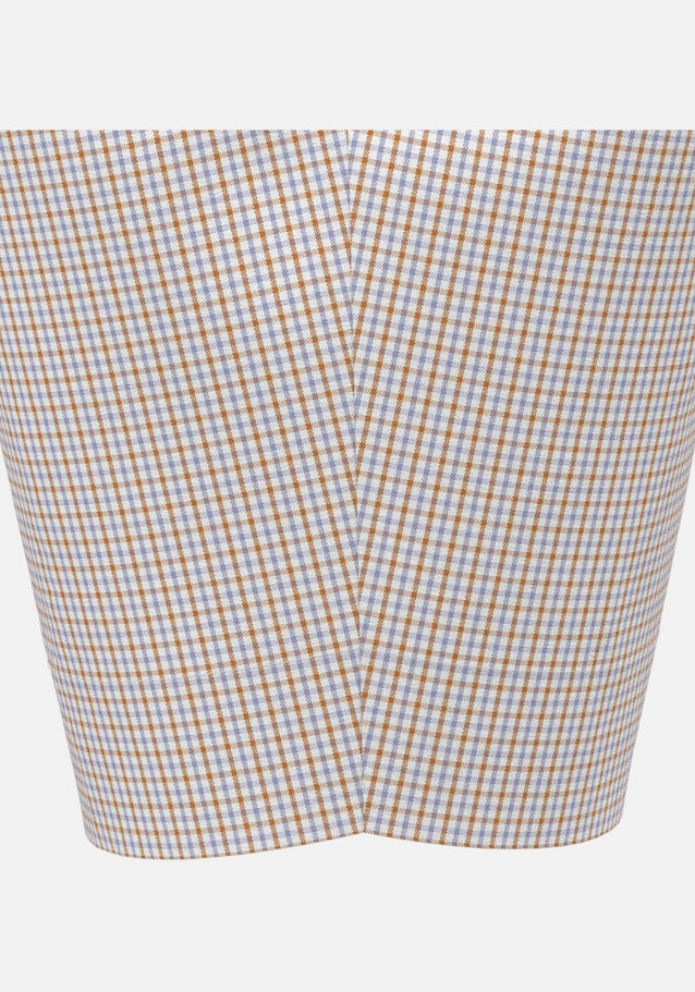 Bügelfreies Popeline Kurzarm Business Hemd in Regular mit Kentkragen in Orange | Seidensticker Onlineshop