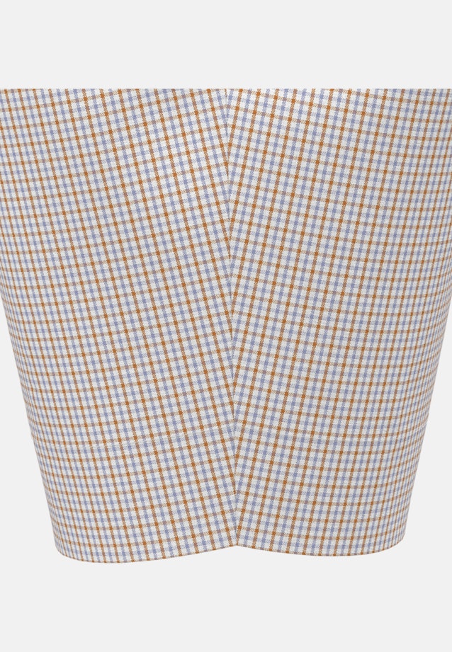 Non-iron Poplin Short sleeve Business Shirt in Regular with Kent-Collar in Orange | Seidensticker Onlineshop