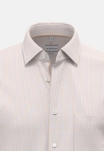 Regular Business shirt Check in Orange |  Seidensticker Onlineshop