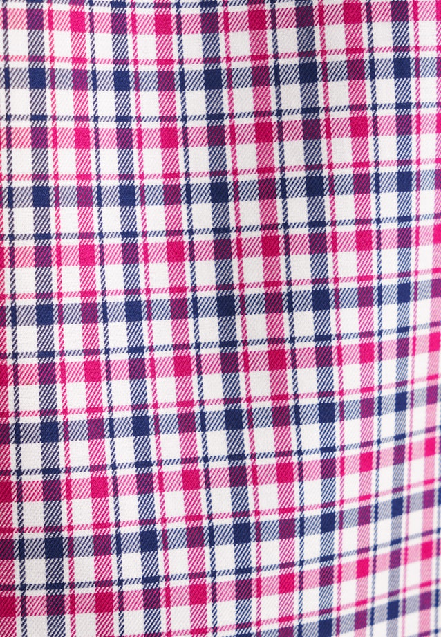 Regular Business shirt Check in Pink |  Seidensticker Onlineshop