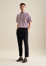 Regular Business shirt Check in Pink |  Seidensticker Onlineshop