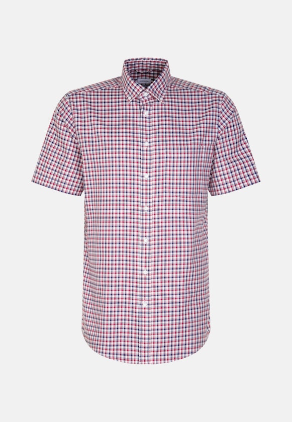 Regular Business shirt Check in Pink |  Seidensticker Onlineshop