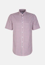 Regular Business shirt Check in Pink |  Seidensticker Onlineshop