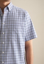 Regular Business shirt Check in Light Blue |  Seidensticker Onlineshop