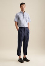 Regular Business shirt Check in Light Blue |  Seidensticker Onlineshop